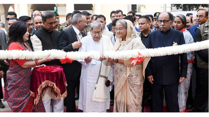 অমর একুশে বইমেলা ২০১৯ উদ্বোধন করছেন প্রধানমন্ত্রী শেখ হাসিনা