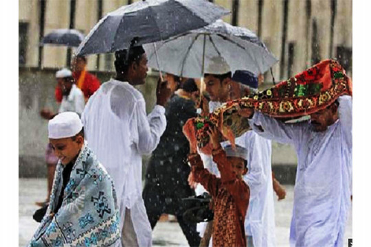 বৃষ্টি নামবে ঈদের দিন