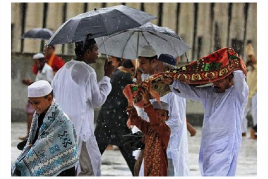 বৃষ্টির সম্ভাবনা ঈদের দিনেও