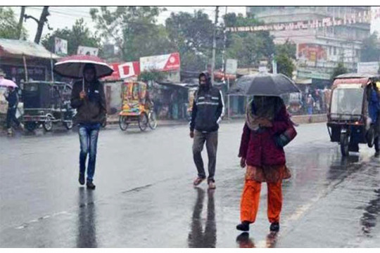 শীতের তীব্রতার সঙ্গে রবিবার পর্যন্ত থাকবে বৃষ্টি