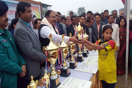 খেলাধুলা শিশুদের মাঝে দেশপ্রেম তৈরি করে: গণশিক্ষা প্রতিমন্ত্রী