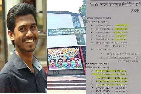 ১৭ নেতার ৮৩ লাখ, ভিপির খাতায় শূন্য!