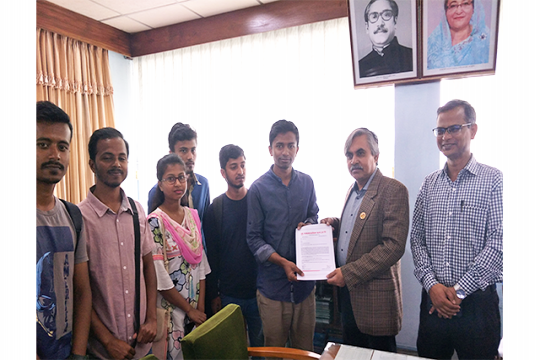 করোনাভাইরাস প্রতিরোধে ৩ দাবি বাকৃবি ছাত্র ফ্রন্টের