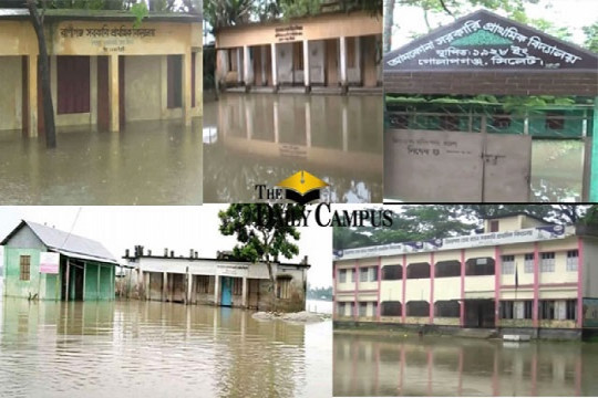 পানিবন্দী ১৪’শ প্রাথমিক বিদ্যালয়, ক্ষতি হিসেবে অর্থ পাঠাবে অধিদপ্তর 