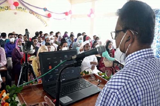 অনলাইন শিক্ষা কার্যক্রম শুরু খুলনা কৃষি বিশ্ববিদ্যালয়ে