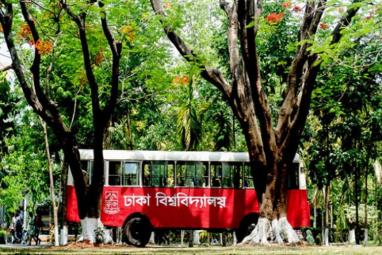 ঢাবির পরিবহন পুলে যুক্ত হচ্ছে নতুন লাল বাস