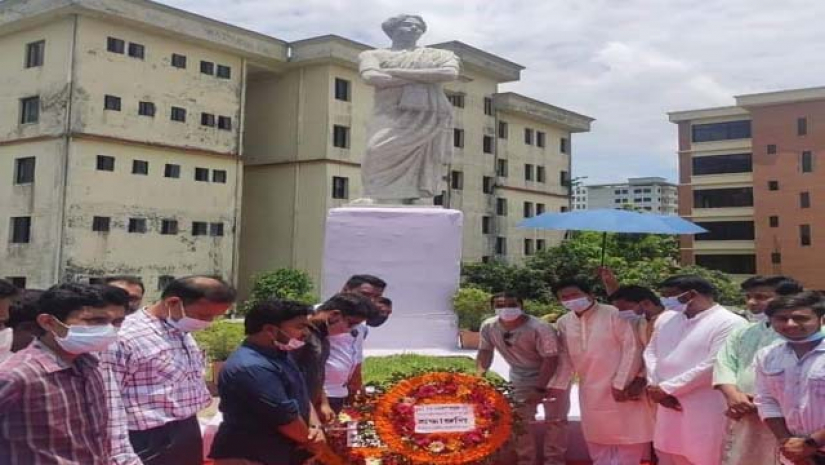 জাককানইবিতে কবি নজরুল ভাস্কর্য