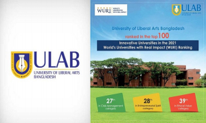 বিশ্বের শীর্ষ ১০০ সৃজনশীল বিশ্ববিদ্যালয়ের তালিকায় ইউল্যাব
