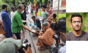 আবরার হত্যার দ্রুত বিচার দাবিতে ‘এক মুঠো ভাত’