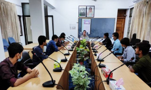 শিক্ষা-গবেষণায় শাবিকে রোল মডেল করার কাজ করছি: উপাচার্য