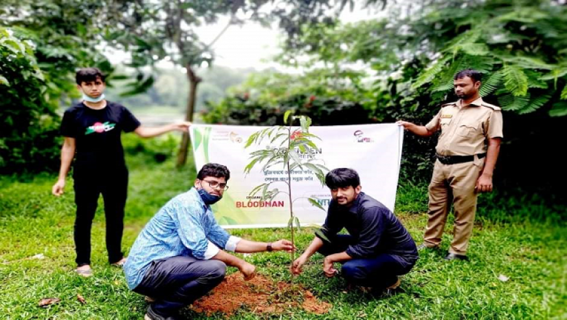 বৃক্ষরোপণ কর্মসূচি উদ্বোধন