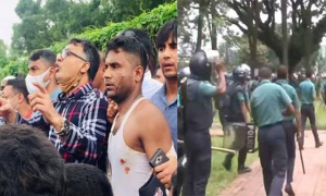 রাজধানীতে বিএনপি নেতাকর্মীদের সঙ্গে পুলিশের সংঘর্ষ