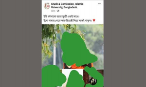 ইবির ৭৪ ছাত্রীর ছবি দিয়ে আপত্তিকর স্ট্যাটাস