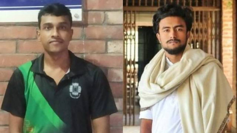 ছবিতে বামে এস এন সোহেল রানা, ডানে মিঞা মাহাতাব নির্ঝর