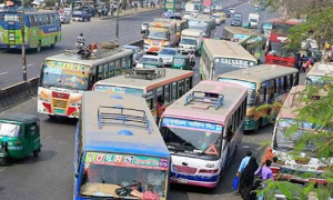 অতিরিক্ত ভাড়া আদায়, ২১৭ বাস থেকে ৫৭ হাজার টাকা জরিমানা