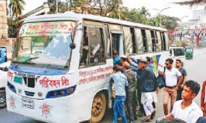 আজ থেকে রাজধানীতে সব বাসে একই ভাড়া