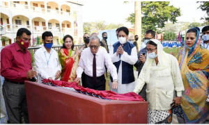 মায়ের নামে প্রতিষ্ঠিত স্কুলের ভবন উদ্বোধন করলেন রাষ্ট্রপতি