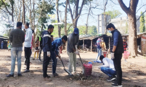 চবিতে মাসব্যাপী ক্লিন ক্যাম্পাসের পরিষ্কার অভিযান শুরু