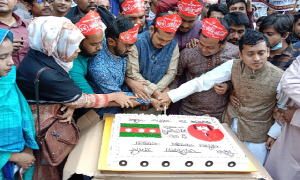 ঢাবিতে ছাত্র অধিকার পরিষদের ৪র্থ প্রতিষ্ঠাবার্ষিকী উদযাপন