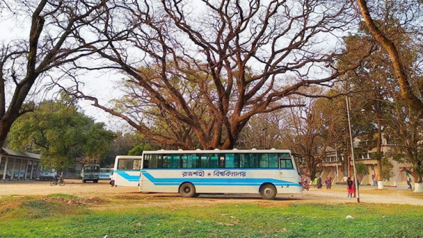 রাজশাহী বিশ্ববিদ্যালয় বাস 