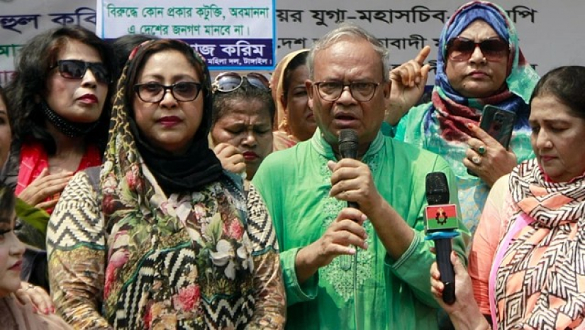 বিএনপির সিনিয়র যুগ্ম-মহাসচিব রুহুল কবির রিজভী