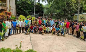 পরিবেশ রক্ষায় অগ্রণী ভূমিকা পালন করছে ছাত্রলীগ