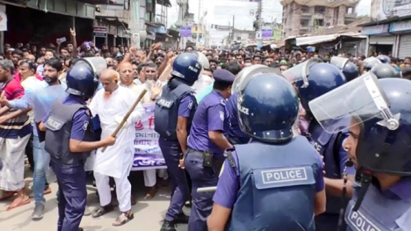 পুলিশ-বিএনপি সংঘর্ষ