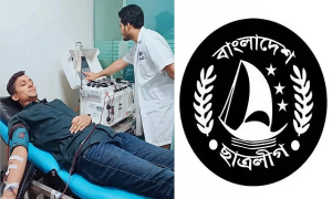 রক্ত দিয়েছেন ছাত্রলীগ কর্মী, মেয়ের নাম ‘হাসিনা’ রাখলেন মা