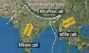 এগুচ্ছে বার্মা প্লেট, ভূমিকম্প ঝুঁকিতে বাংলাদেশ-ভারতসহ একাধিক দেশ