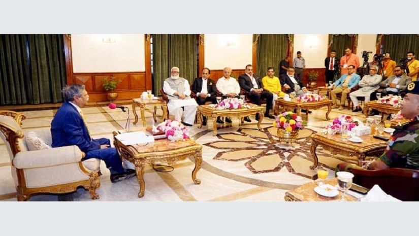 রাষ্ট্রপতি মো. সাহাবুদ্দিনের সঙ্গে সাক্ষাৎ করেছে অ্যাটকো প্রতিনিধি দল