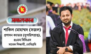 শিক্ষা ক্যাডার হতে চেয়ে অ্যাডমিনে সুপারিশ পেলেন সজল