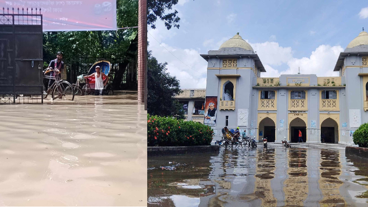 পানিবন্দি ঢাবির বিভিন্ন হল