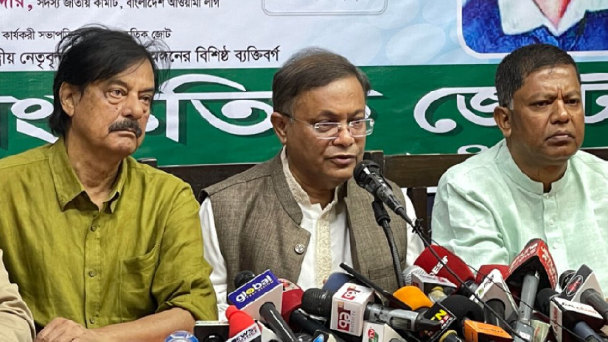 তথ্য ও সম্প্রচারমন্ত্রী ড. হাছান মাহমুদ