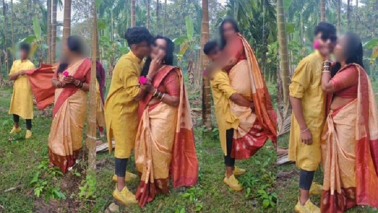 অভিযুক্ত শিক্ষিকা এবং ছাত্র