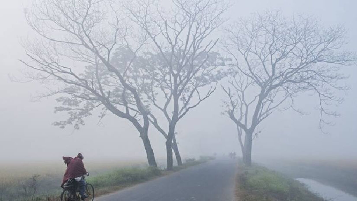 তীব্র শীতে কাঁপছে পঞ্চগড়