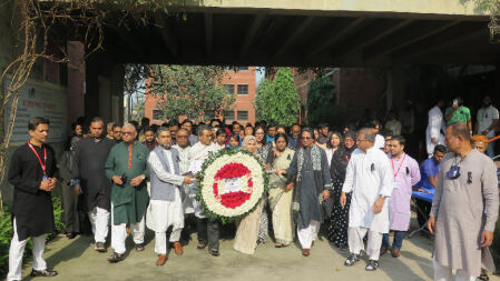 ইস্ট ওয়েস্ট ইউনিভার্সিটিতে আন্তর্জাতিক মাতৃভাষা দিবস পালন