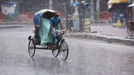 আগামী দুই দিন বজ্রসহ বৃষ্টি হতে পারে যেসব অঞ্চলে