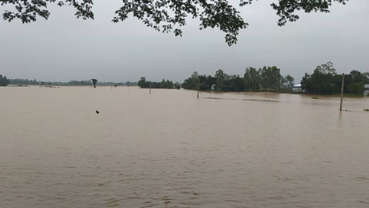 ‌সিলেটে বন্যার পা‌নিতে ভেসে আসলো শিশুর মরদেহ