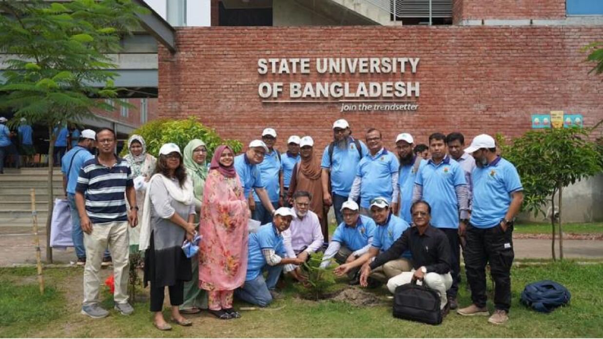 স্টেট ইউনিভার্সিটিতে বিশ্ব পরিবেশ দিবস পালিত