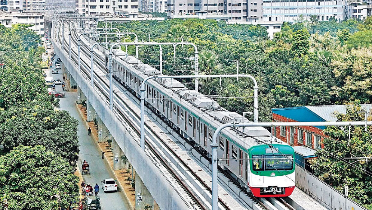 বুধবার থেকে নতুন সময়ে চলবে মেট্রোরেল