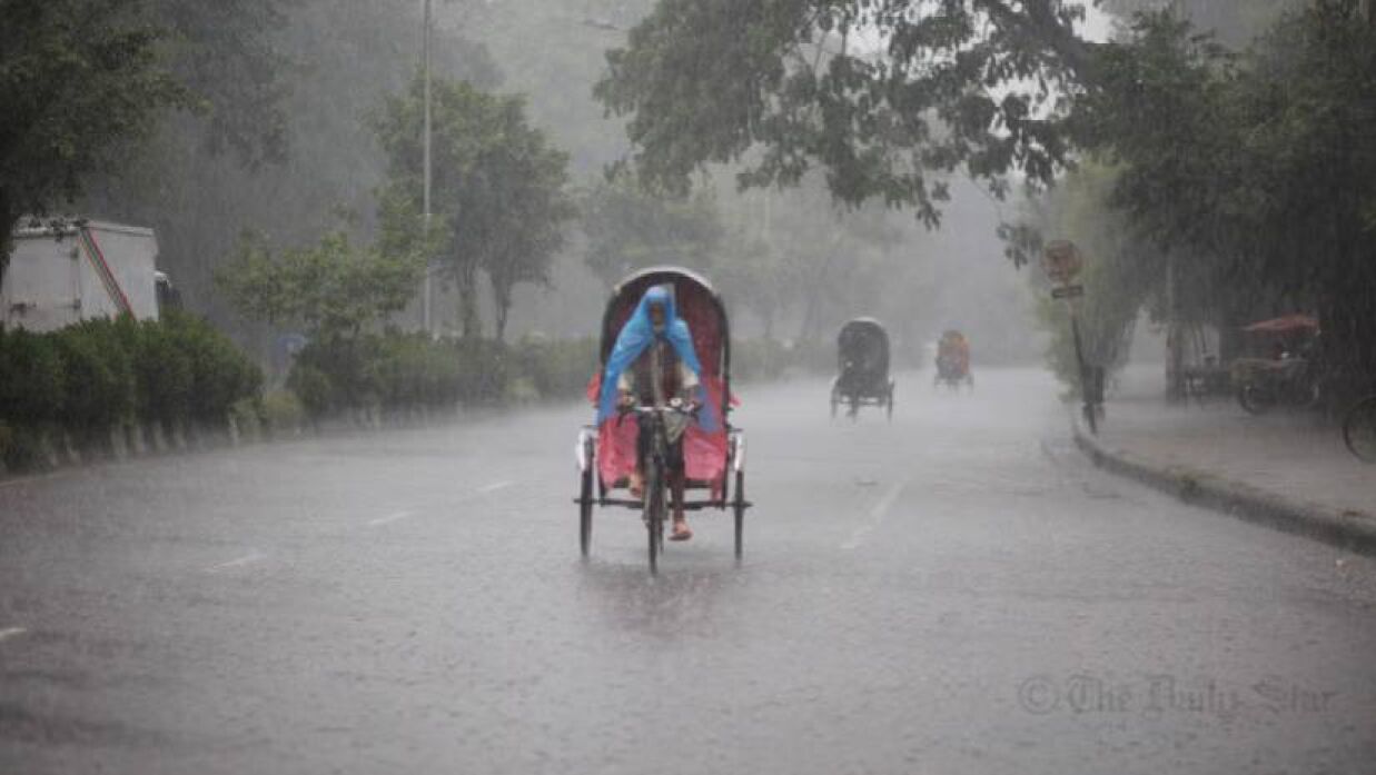 আজ থেকে ৩ বিভাগে বৃষ্টি বেড়ে যেতে পারে