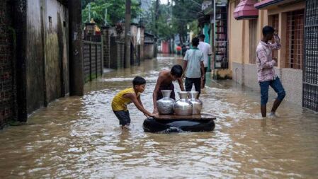 বাংলাদেশে বন্যায় ক্ষতিগ্রস্ত ২০ লাখের বেশি মানুষ: ইউনিসেফ