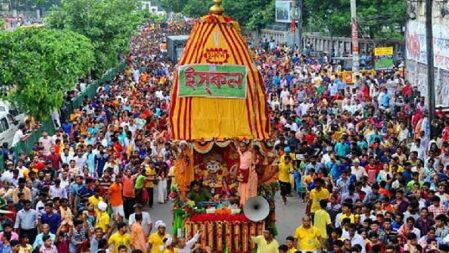 রথযাত্রার মহোৎসব শুরু আজ, বন্ধ থাকবে ঢাকার যেসব সড়ক