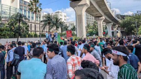 প্রধানমন্ত্রীর বক্তব্য প্রত্যাখ্যান করলেন কোটা সংস্কার আন্দোলনকারীরা