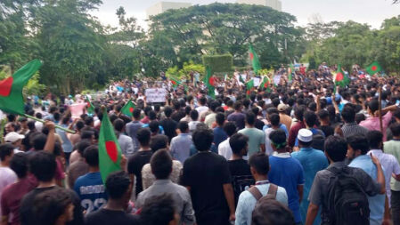 শাবিপ্রবির গেটে সহিংসতার ঘটনায় ৩৮ শিক্ষার্থী আটক