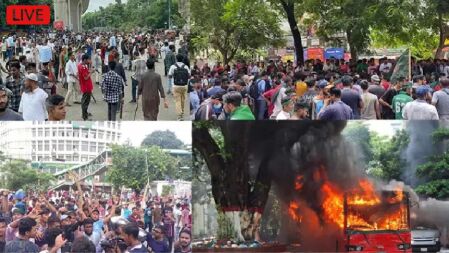 লাইভ: এক দফা আন্দোলনের প্রথম দিনে সারাদেশে নিহত বেড়ে ৪৪