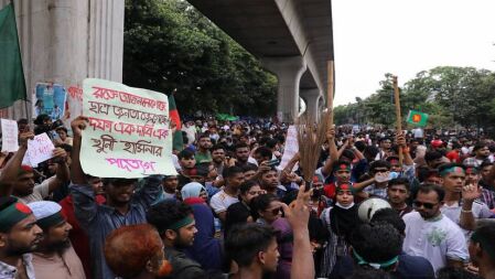 একদিন এগিয়ে ‘লং মার্চ টু ঢাকা’ কর্মসূচি আগামীকাল