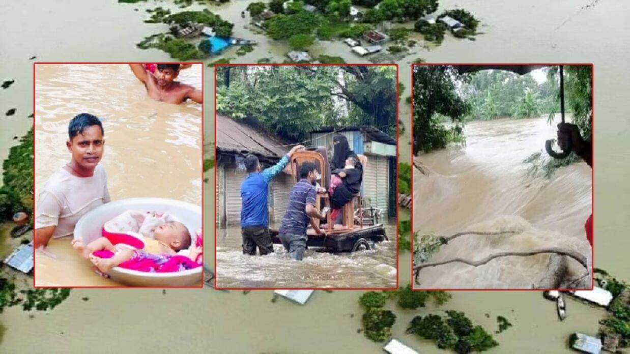 দুর্ভোগে পড়েছেন তিন জেলার কয়েক লাখ মানুষ