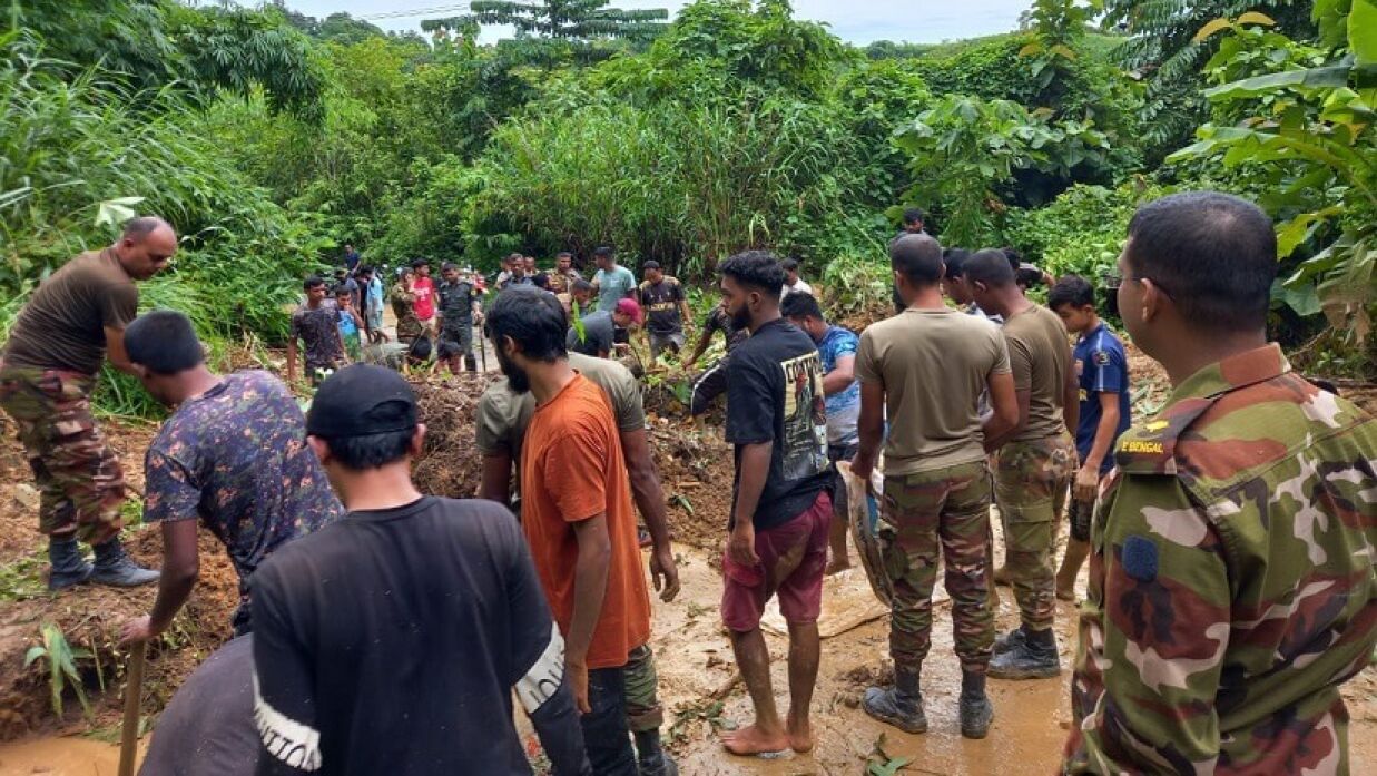 খাগড়াছড়িতে সেনাবাহিনীর উদ্ধার তৎপরতা