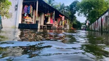 বন্যায় মৃত্যু বেড়ে ২৩, ক্ষতিগ্রস্ত ৫৭ লাখ বানভাসি মানুষ